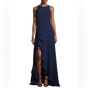 ZAC Zac Posen
Janice Sleeveless Ruffle-Trim Stretch Crepe Gown